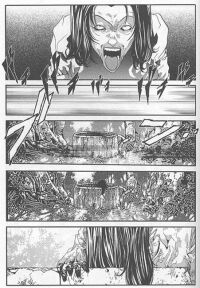 Arte interior del manga de Ring.